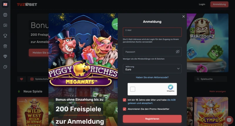 TuzBet Login